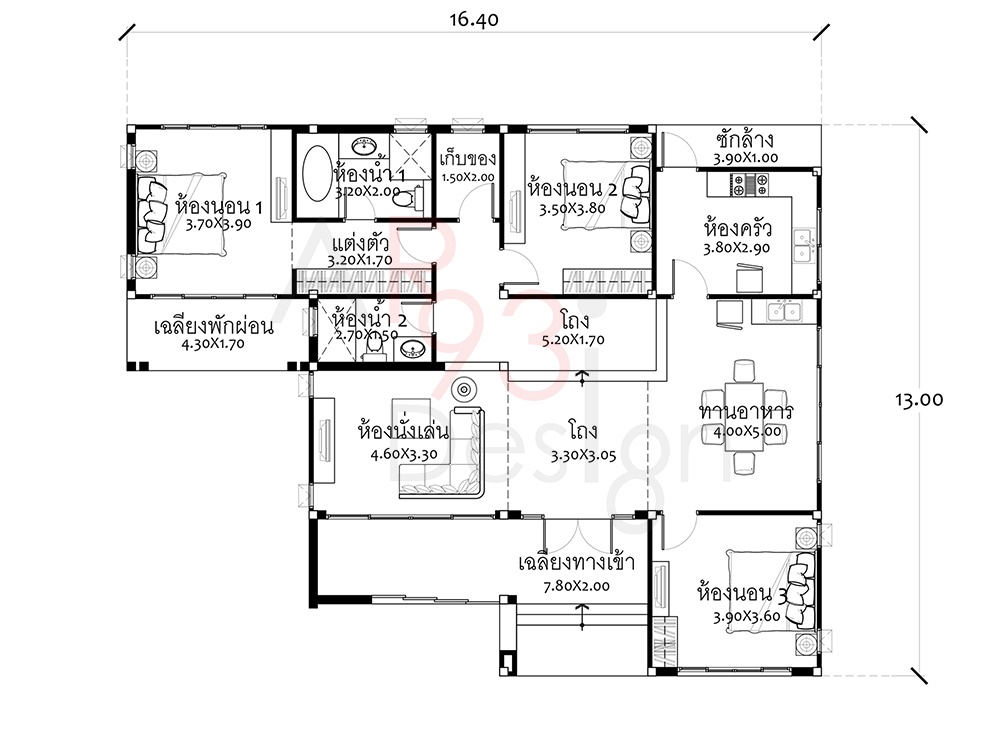 free one-story house plans