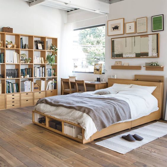 Built-in bedroom, minimal
