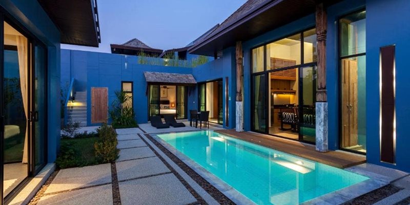 House in Phuket with sea view